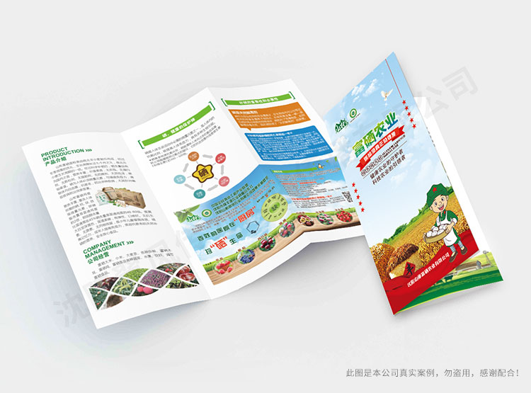 山彬富硒農業(yè)宣傳物料設計